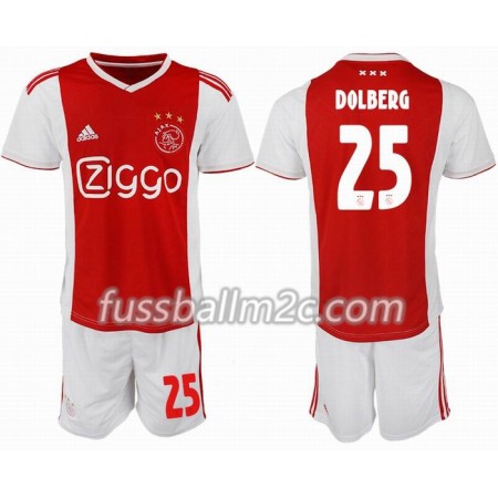 Fußballtrikots Ajax Amsterdam DOLBERG 25 Kinder Heim Trikotsatz 2018-2019 Fußballtrikots Ajax Amsterdam DOLBERG 25 Kinder Heim Trikotsatz 2018-2019